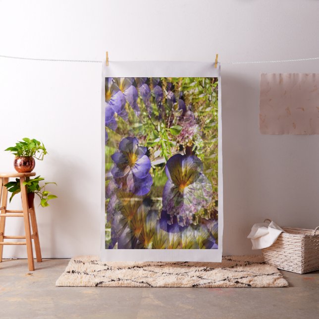 Pretty Petunias...... Fabric (In Situ)
