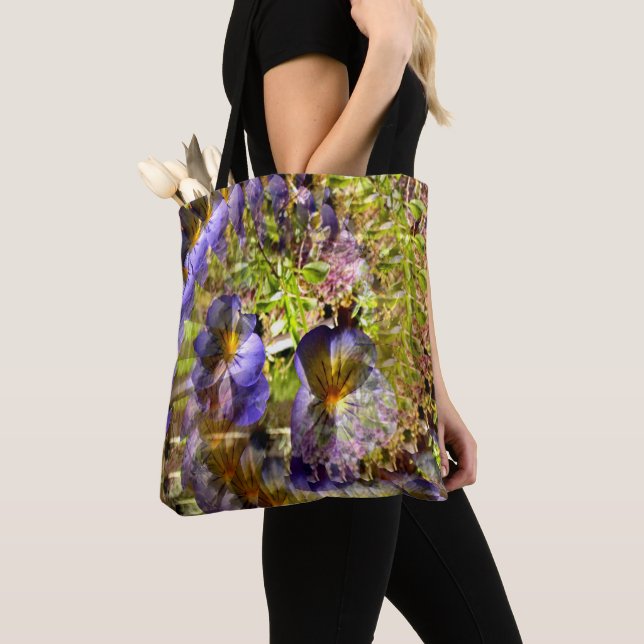 Pretty Petunias...... Tote Bag (Close Up)