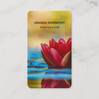 Pretty Photo of a Lotus Flower in a Pond