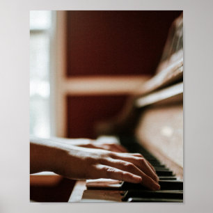 Pretty Piano Artwork Poster