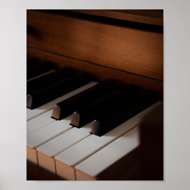 Pretty Piano Poster (Front)