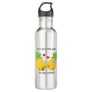 Pretty Pineapple Tropical Pina Colada Romantic 710 Ml Water Bottle