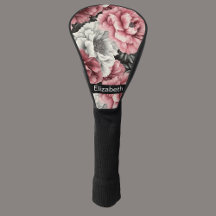 Pretty Pink and White Peony Personalised