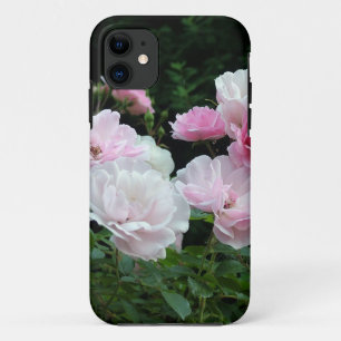 pretty pink and white rose flower bushes. Botanica Case-Mate iPhone Case
