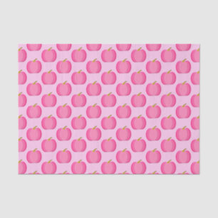 Pretty Pink Baby Girl Pumpkin Patterned Tissue Paper