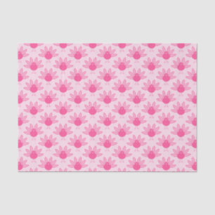 Pretty Pink Baby Girl Thanksgiving Turkey Pattern Tissue Paper