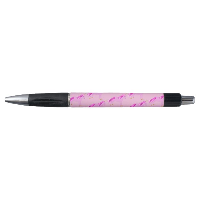 Pretty Pink Baby Girl Unicorn Patterned (Front)
