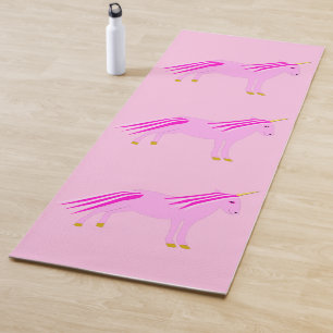 Pretty Pink Baby Girl Unicorn Yoga Mat