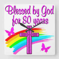 PRETTY PINK BLESSED BY GOD FOR 80 YEARS