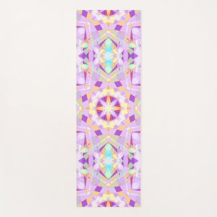 Pretty Pink Bright Star Playful Pattern Workout Yoga Mat