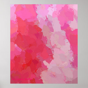 Pretty Pink Butterflies Poster