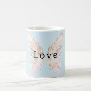 Pretty Pink Butterfly Wings Coffee Mug