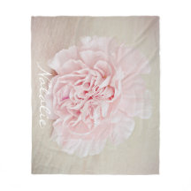 Pretty Pink Carnation by JoMazArt