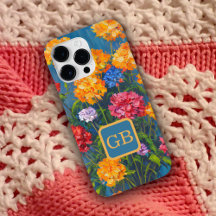 Pretty Pink Carnation Flower Bouquet Oil Painting