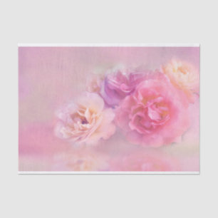 Pretty Pink Carnations Stylish Photography Tissue Paper
