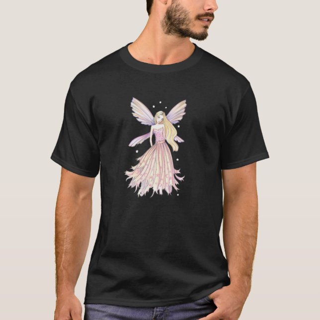 Pretty Pink Celestial Fairy T-Shirt (Front)