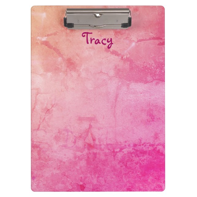 Pretty Pink Clipboard (Front)
