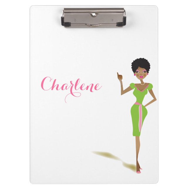 Pretty Pink Clipboard (Front)