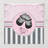 Pretty Pink Diamonds and Pearls Baby Shower