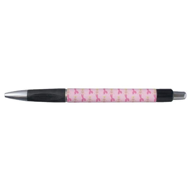 Pretty Pink Fantasy Mermaid Patterned (Front)