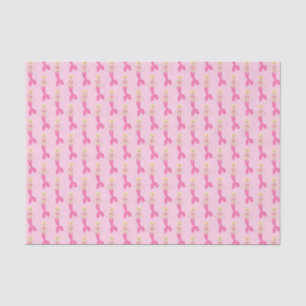 Pretty Pink Fantasy Mermaid Patterned Tissue Paper