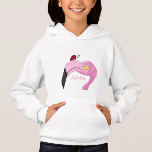 Pretty Pink Flamingo Hoodie