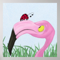 Pretty Pink Flamingo