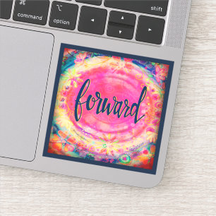 Pretty Pink Floral Forward One Word