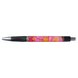 Pretty Pink Floral Pen