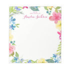 Pretty Pink Floral Personalised Stationery