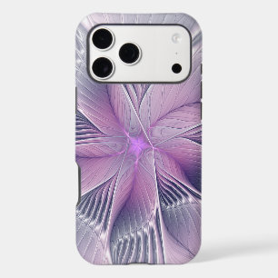 Pretty Pink Flower Modern Abstract Fractal Art
