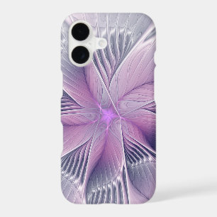 Pretty Pink Flower Modern Abstract Fractal Art