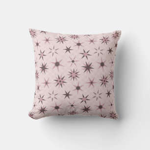 Pretty Pink Geo Stars - pattern. Cushion