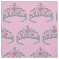 Pretty Pink Jewel Princess Tiara Crown Royalty Gem