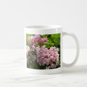 Pretty Pink Mountain Laurel Flowers Coffee Mug