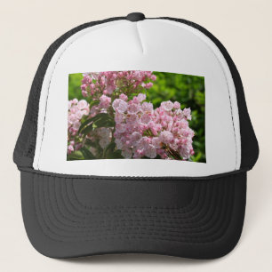 Pretty Pink Mountain Laurel Flowers Trucker Hat