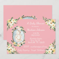 Pretty Pink Newborn Baby Girl Shower
