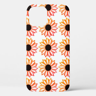 Pretty Pink Orange Floral Case-Mate iPhone Case