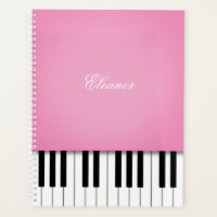 Pretty Pink Piano Music Keyboard Customised