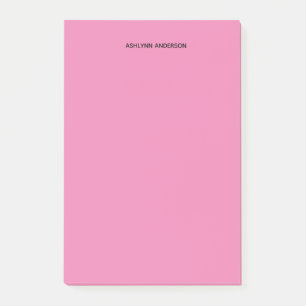Pretty Pink Post-it Notes