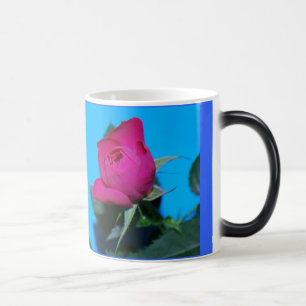 Pretty Pink Rose Magic Mug