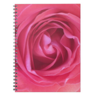 Pretty Pink Rose Notebook