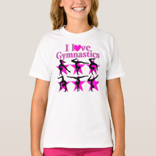 PRETTY PINK STAR GYMNAST T-Shirt