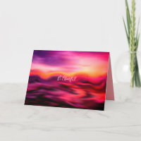Pretty Pink Sunset Colours Abstract Be Cheerful