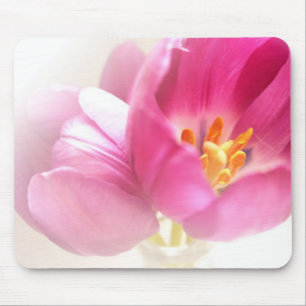 Pretty Pink Tulips Mouse Pad