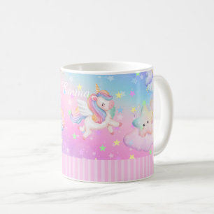 Pretty Pink Unicorn Coffee Mug