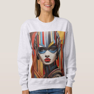 Pretty Pinstripes Sweatshirt