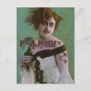 Pretty Poison Postcard