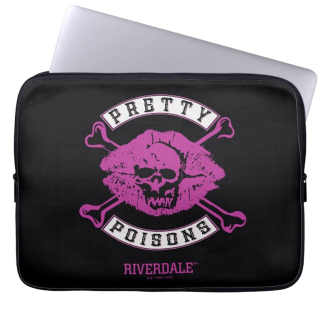 Pretty Poisons Logo Laptop Sleeve (Front)