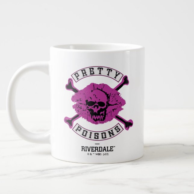Pretty Poisons Logo Large Coffee Mug (Left)